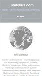 Mobile Screenshot of lundelius.com